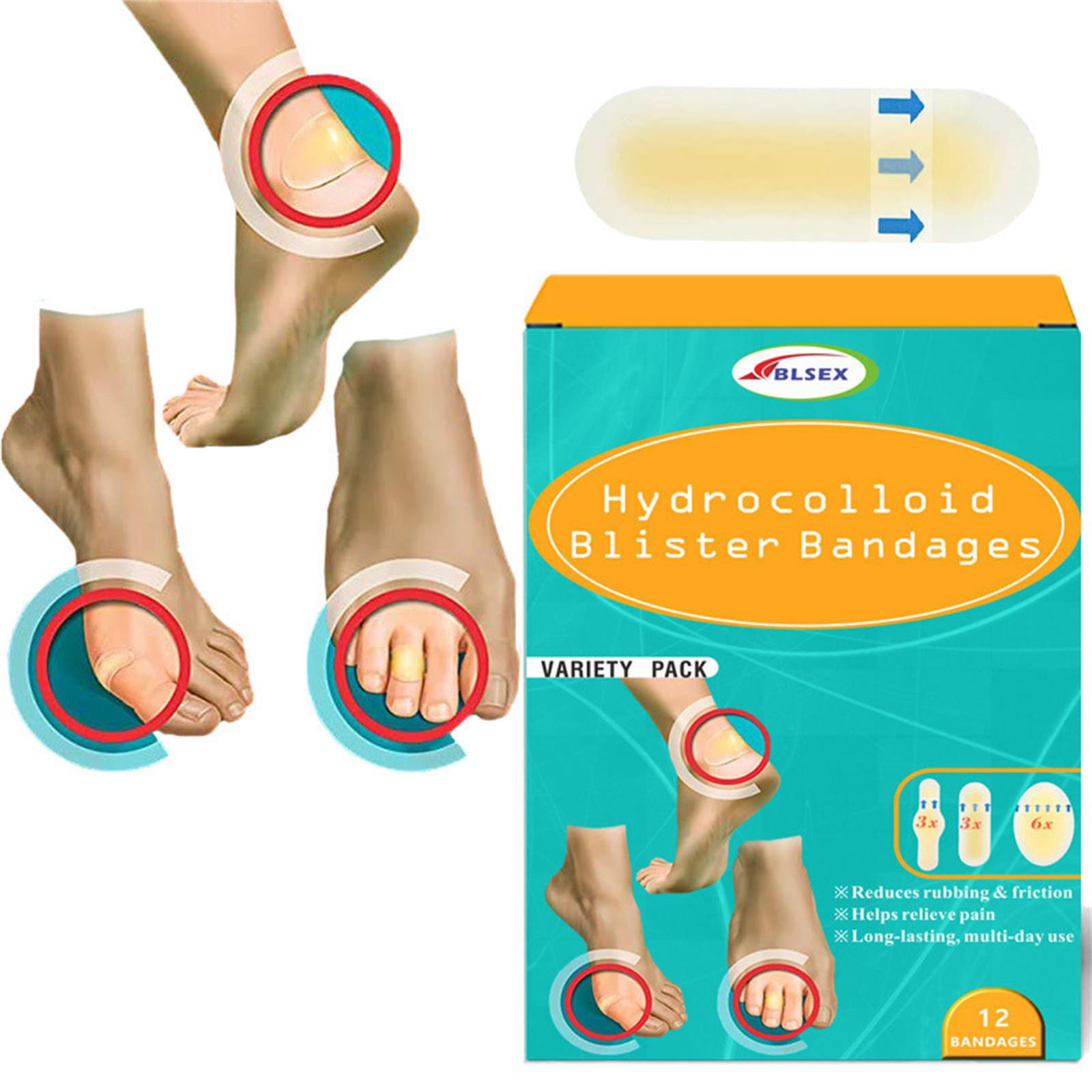 Buy Band-Aid Brand Hydro Seal Adhesive Bandages for Heel Blisters,  Waterproof Blister Pads, 6 ct with Band-Aid Brand Hydro Seal Adhesive  Bandages for Toe Blisters, Waterproof Blister Pads, 8 ct Online at