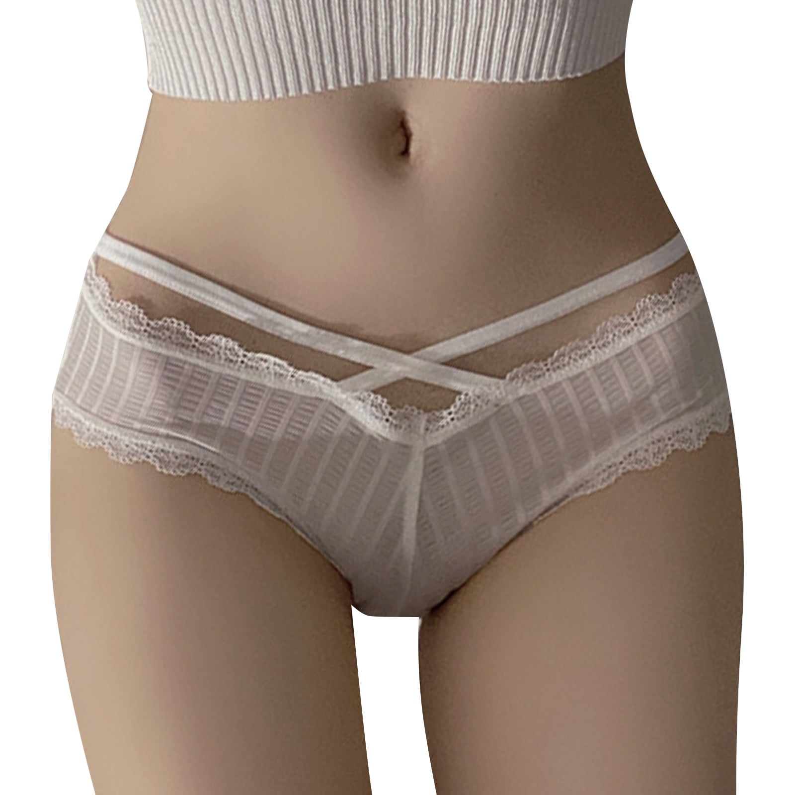 NRUDPQV low waist sexi mature girls tight ladies size sex lace trim spandex pantys brief underwear for women image