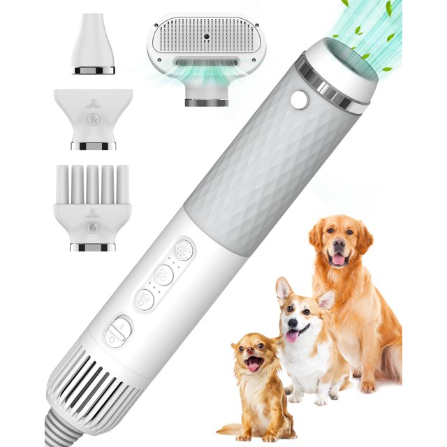 NRYDEPET Low Noise Pet Grooming Blower Handhold Portable High