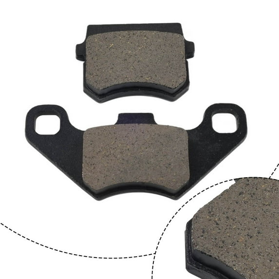 NS 1 Pair Brake Disc Pads Set Black For 50cc 110cc 125cc 150cc 4 Wheeler ATV Quad