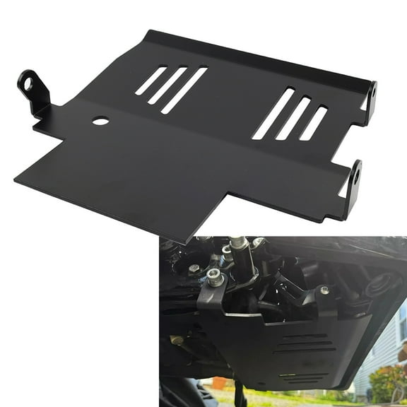 NS 1 Pc 3mm Aluminium Skid Plate Lower Protector Chassis Guards Guards Black for CVO Road Glide FLTRXSE 2024