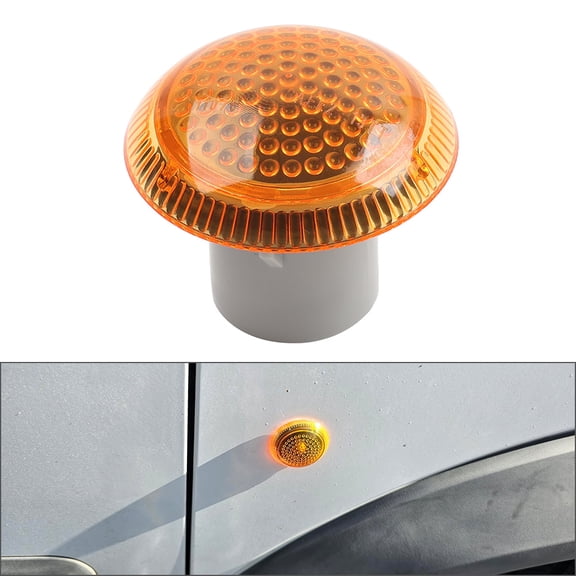 NS 1 Pc Amber 9T1Z13K376A Side Turn Signal Housing ABS+PC Amber For Ford Transit Connect 2010-2021