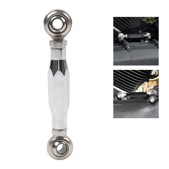 NS 1 Pc Mid Controls Shifter Link Adjustable Shift Linkage Aluminum Chrome For Low Rider S FXDLS 2016-2017