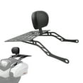 thumbnail image 1 of NS 1 Pc Rear Sissy Bar Seat Backrest Pad Matte Black for Spyder F3 2015-2023 for Spyder F3-S 2015-2025, 1 of 10