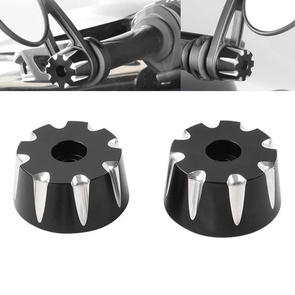 NS 1 pair Expanding Locking Bar End Caps Handlebar Grip Bar End Aluminum normal pattern For Can Am Spyder F3 2015-2023