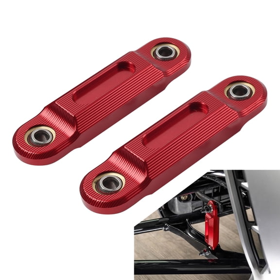 NS 1 pair Internal 6 MM Sway Bar End Links Rod End Kit Aluminum Red for Ryker All Moldes 600 /900 / Rally (2019-2025) & Sport (2022-2025)