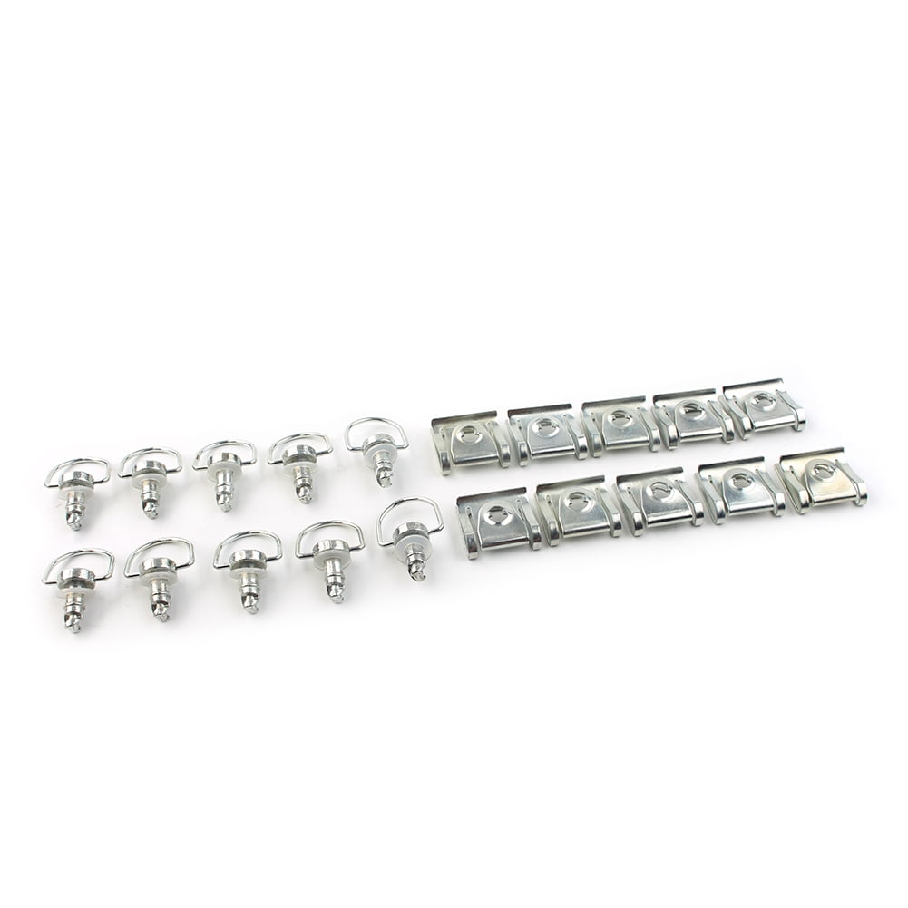 NS 10 Sets 1/4 Turn Quick Release Fastener for HONDA, 15MM - Walmart.com