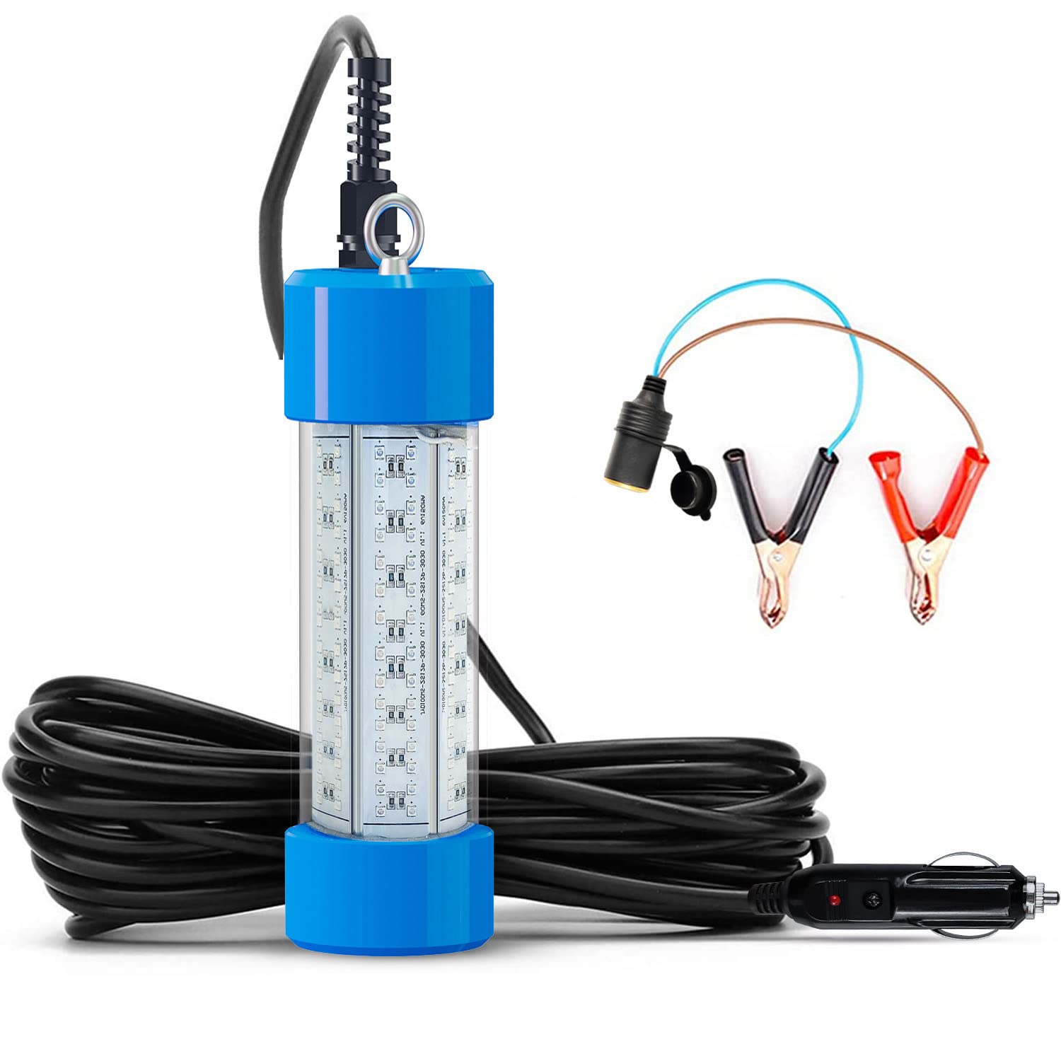 NS 100W LED Fishing Light 12000 Lumens Night Fish Attracting Light IP68