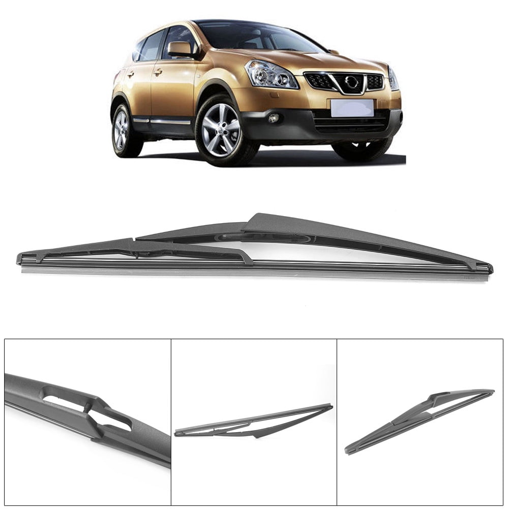 NS 12" Rear Front Rear Windshield Wiper Arm Blades Set for Nissan Qashqai J10 0613