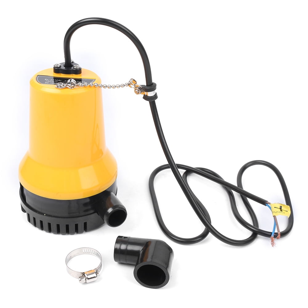 NS 12V 1620 GPH Submersible Utility Water Pump Water Transfer Pump