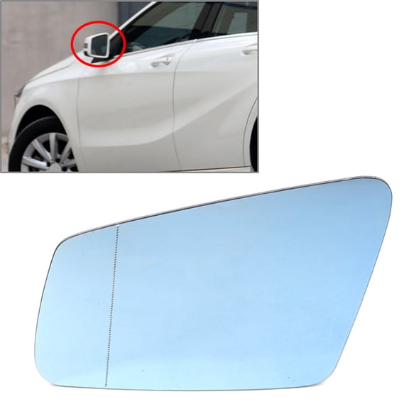 NS 1Pc Rearview Mirror Glass Left Rearview Automotive Mirror Outside Left for A Class W176 2012-2018