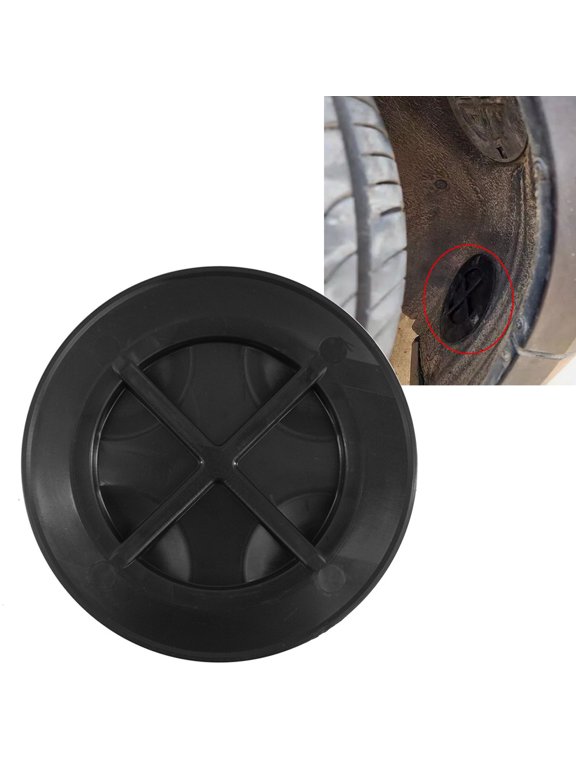 NS 1Pc Wheel Arch Access Cap Wheel Arch Access Cap Front Wheel Arch Mudguard Lining for Base Hatchback/Convertible 2-Door 2007-2015