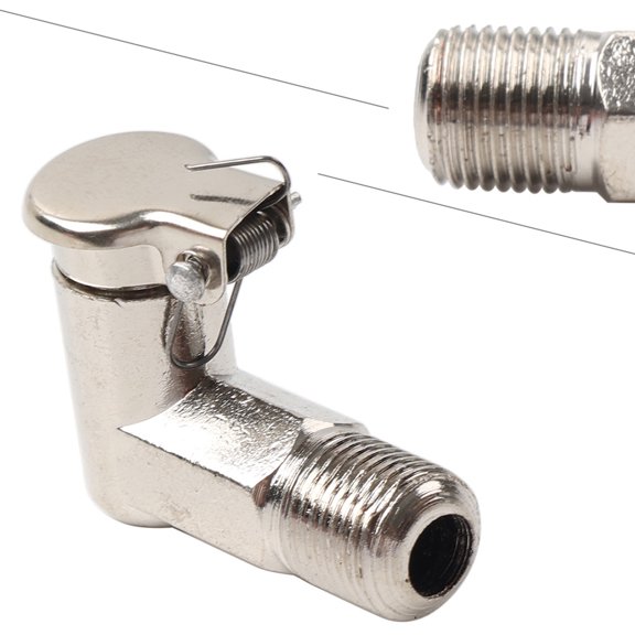 NS 1pc 1/8 Oil-Cup Cover CNC Milling Machine Mill Elbow Part For Bridgeport Tool materials Silver