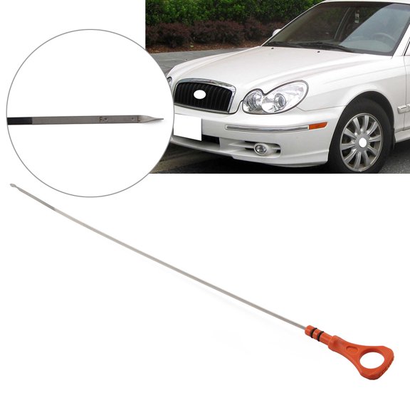 NS 2.4L Oil Dipstick Indicator 26611-38054 for Santa Fe 2.4L 2351CC L4 DOHC 2001-2006, for Sonata 2.4L 2351CC L4 DOHC 2000-2005