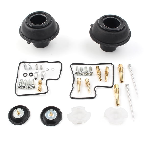 NS 2 Set Motorbike Accessories Carburetor Rebuild Fixing Kit Carburetor Repair Kit with Diaphragm for HONDA Steed/Shadow VLX600 1994-2003