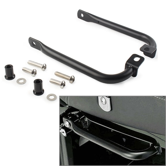 NS 20MM Motorcycle Rear Armrest Grab Bars, Motorbike Rear Passenger Grab Bar, Motorcycle Grab Handle, Motor Rear Handrails Iron Replacement For Kawasaki Z900RS 2018-2021 ( Matte Black )