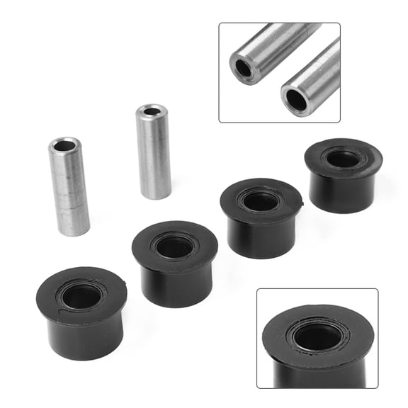 NS 4 Pcs Control Arm Kits Swing Arm Rear Swingarm Bushing Kit Iron For Kawasaki 300 B Bayou 88-04