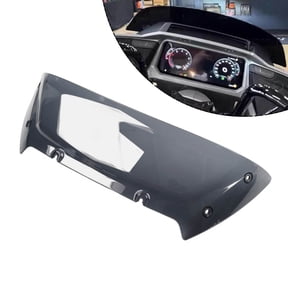 NS 6" PC Windshield Wind Splitter Wave Windscreen Smoke for Road Glide FLTRX 2024+ Motorbike