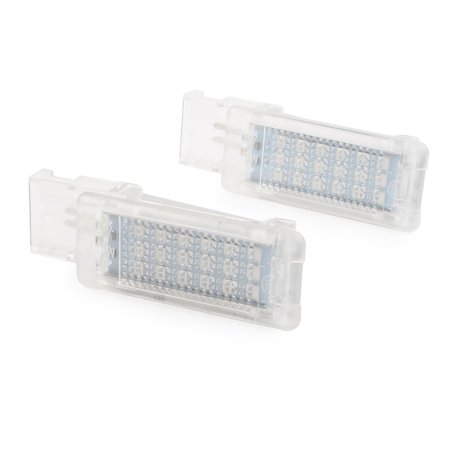 NS Auto 2pcs Projection LED Projector Door Welcome Lights Shadow LED Lamps for Volkswagen For Golf 6 2009-2013, for Jetta 2006-2008
