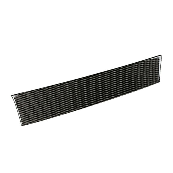 NS Auto Center Control Dashboard Stripe Frame Cover Trim Panel Carbon Fiber Central Console Dashboard Panel Frame Cover Trim Stickers Inner Decoration for BMW X5 E70 X6 E71 2008-2013