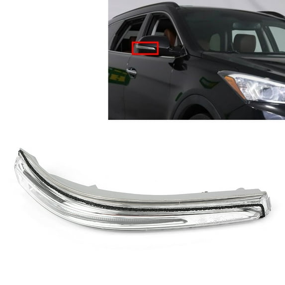 NS Auto Front Right Side Mirror Repeater Signal Light Lamp for Hyundai Santa FE LIMITED XL 2013-2016
