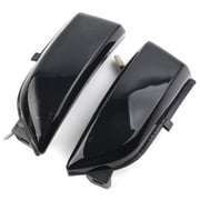 NS Auto Turn Signal Lights Sequential Side Mirror Lights for Ford Everest 15+ Ranger T6 Raptor, Smoke Lens