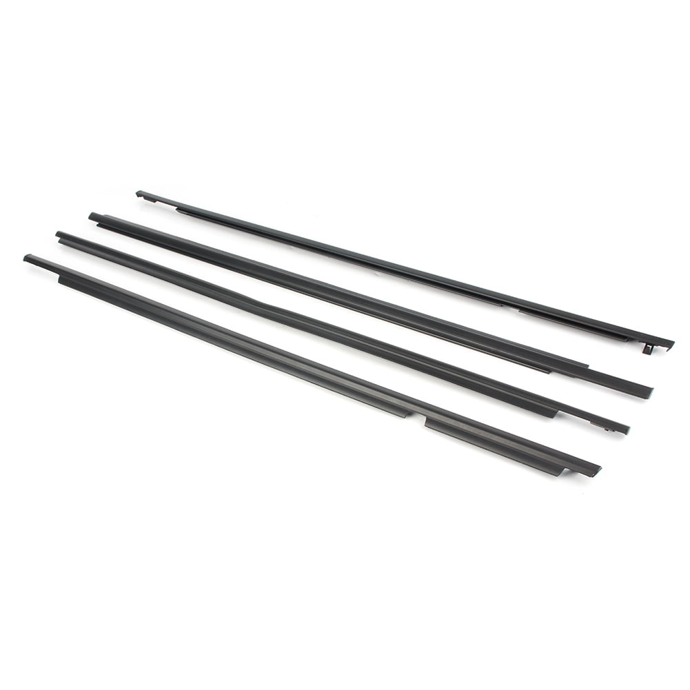 NS Automative 4 Pcs Door Window Seal Belt Weather Stripping for Toyota