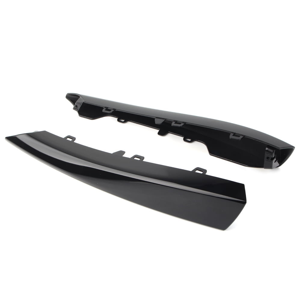 GZYF Car Auto Front Bumper Side Grille Black Insert Trims Accent For