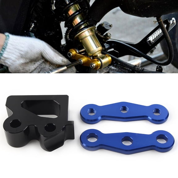 NS Billet Rear Shuck Lowering Suspension for Honda Grom Msx125 Sf 2013-2021, Blue