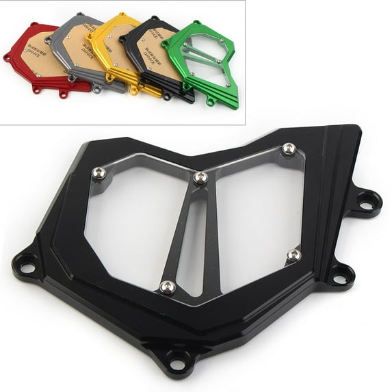 NS CNC Front Sprocket Cover Chain Guard for KAWASAKI NINJA ZX10R 2011-2023,Black