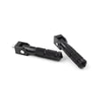 thumbnail image 1 of NS CNC Motorbike Aluminum Foot Pegs Foldable Passenger Footpeg Footrest Universal Fit For Motorcycle, Bicycle, Bike, Electric Car, ATVs, UTVs, Go Karts, Quads, Scooters with 8mm Install Bolts(Black), 1 of 6