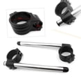 thumbnail image 1 of NS CNC for Ducati 748/749/848/749/999 53mm Tube fork Clip On Handle Bar Clamp Black, 1 of 6