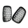 thumbnail image 1 of NS Car Front Diamond Meteor Grille Kidney Mesh Grill 51137239022, 51137239021, 51137262120, 51137262119, 51137262117, 51137262118 for BMW 1 Series F20 2011-2014, Chrome Black, 1 of 5