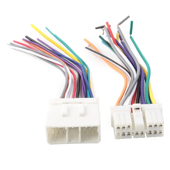 NS Car Stereo Installation Wiring Wire Harness Combo For Forester 1998-2007, For Impreza Including WRX / RS / STI 2002-2007