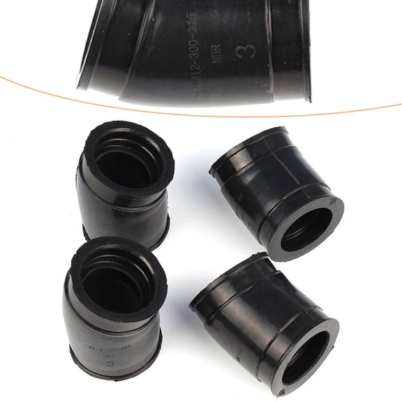 NS Carburetor Intake Manifold Carb Boot Insulators Mount Rubber Black For Honda CB750K K1,K2,K3,K4,K5,K6 1969-1976