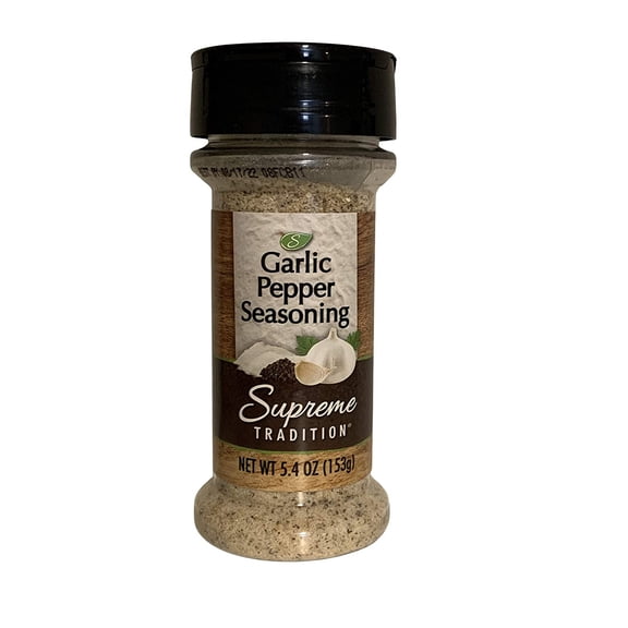 NS Culinary Garlic Pepper Seasoning 5.4 oz (153g) Flip-Top Shaker