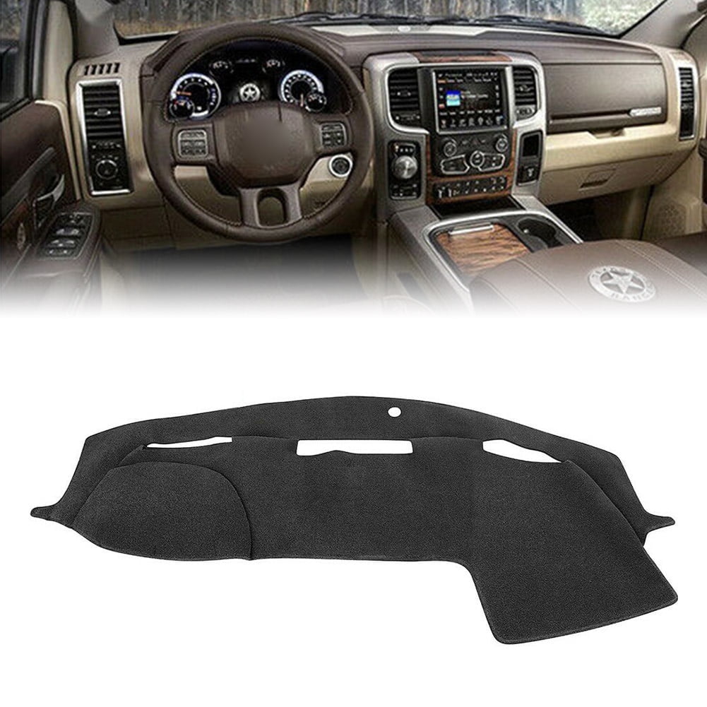 NS Dashboard Dash Cover Mat Carpet Sunproof Sun Shade Mat for Ram 1500 2500 2011-2016