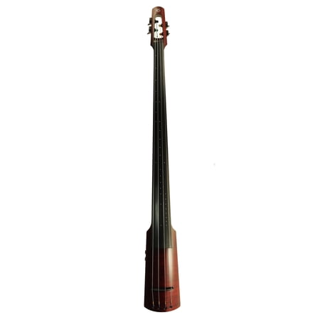 NS Design WAV4c Series 4-String Upright Electric Double Bass Transparent Red