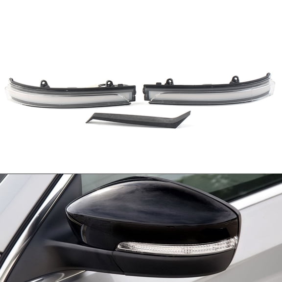 NS Dynamic Turn Signal Light Car Side Rear View Mirror Indicator Sequential Blinker Lamp for B7 Golf MK4.5 Polo for MK6