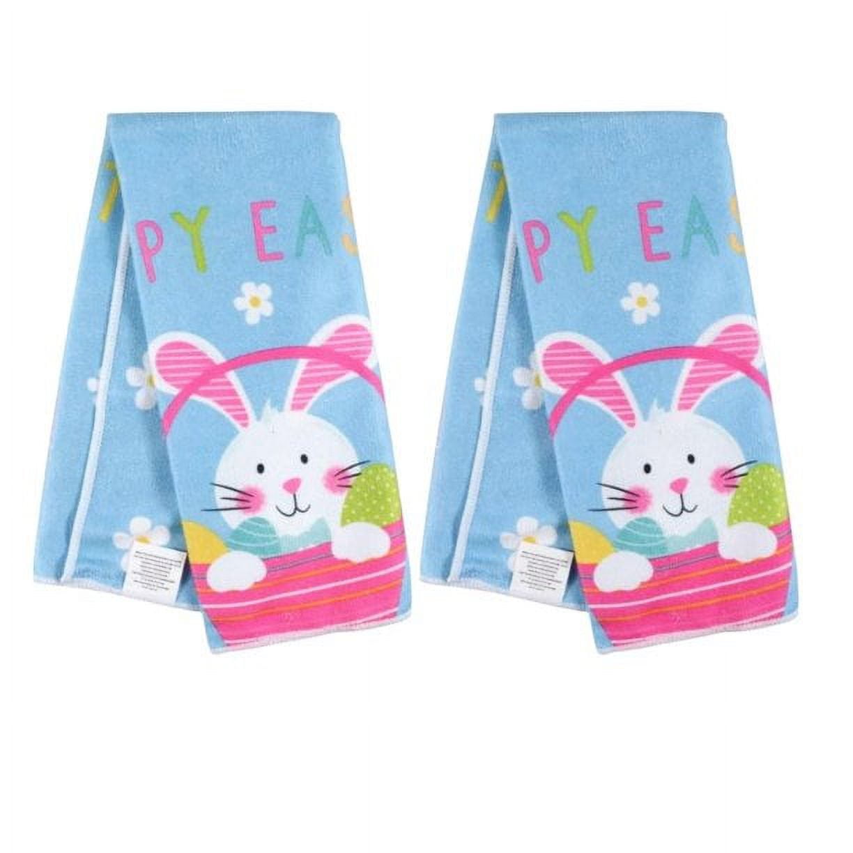 NS Easter Dish Towels Set of 2 | Easter Towels | Spring Kitchen Towels | Easter Hand Towels for ...