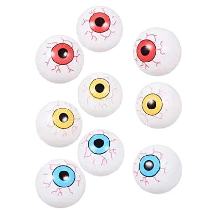 Eyeball Ping Pong Balls for Halloween or Table Tennis Great for Halloween Spooky Decoration 36 Count