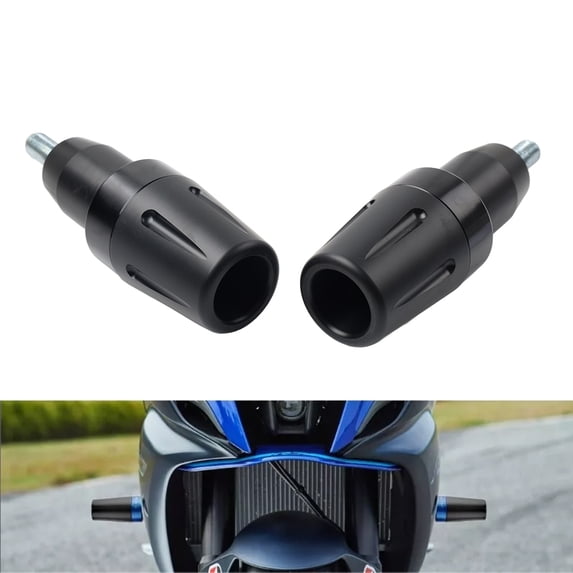 NS Falling Crash Protector Frame Sliders Collision Protector Guards Black Aluminum For Yamaha MT-07 2014-2024 1 Pair
