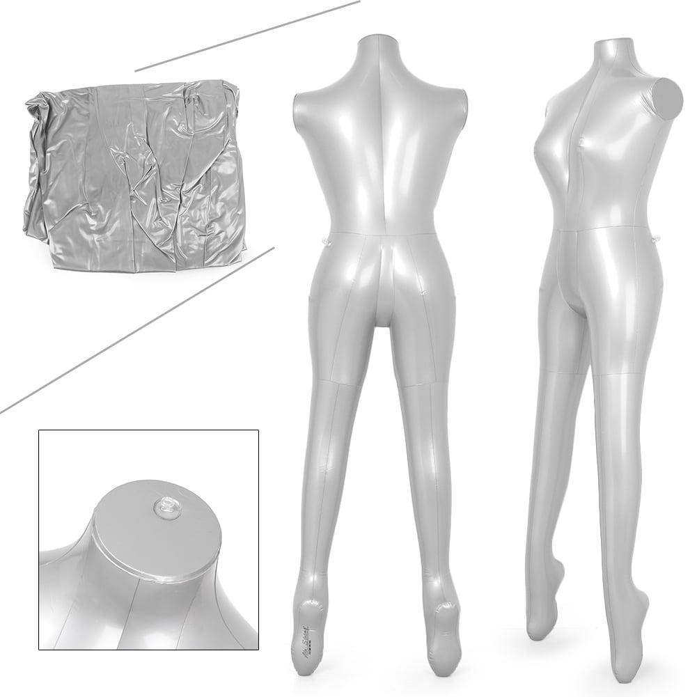 NS Female Women Inflatable Dummy Torso Body Mannequin Armless Model ...