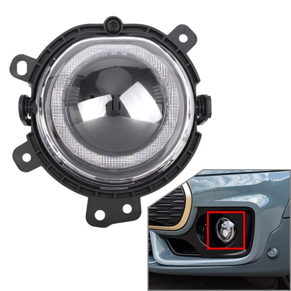 NS Fog Light Assembly Fog Light Front Bumper Accessories Left For Models With Led Headlamps. 1Pc Fog Light Left