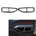 thumbnail image 1 of NS For BMW 7 Series G11 G12 19-23 Double Exhaust Muffler Pipe Output Cover Trim Blk, 1 of 8