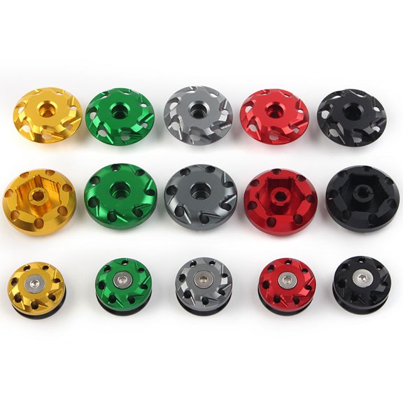 NS Frame Hole Covers Fairing Bolts Caps for Kawasaki NINJA1000 Z1000 2011-16 ,Black