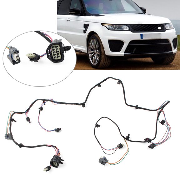 NS Front Bumper Sensor Wiring Harness Replace #LR089642 for Sport L494 2014-2017