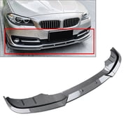 NS Front Bumper Splitters Side Spoiler Lip Diffuser Carbon Fiber Pattern ABS for 5 Series F10 F11 LCI Luxury Edition 15-17 Ca