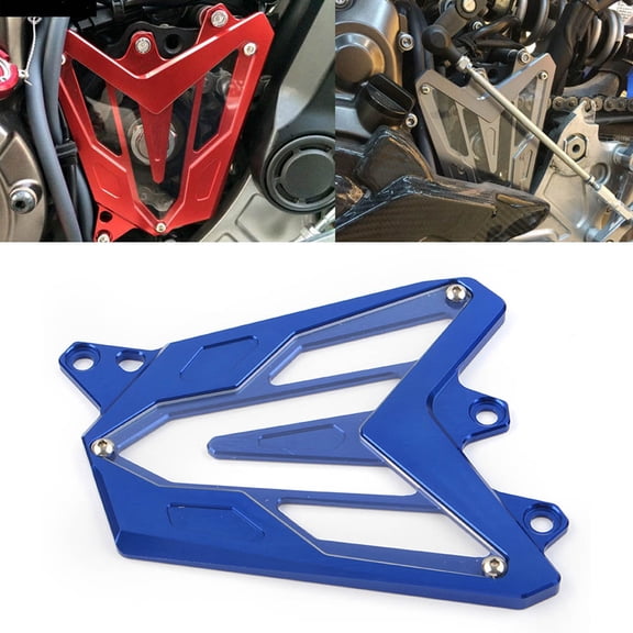 NS Front Engine Sprocket Cover Chain Guard Protector for Yamaha MT-07/ FZ07, Blue