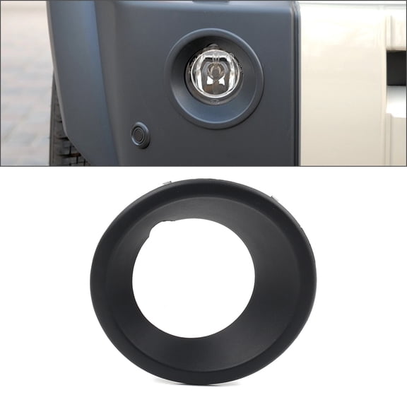NS Front Fog Lamp Light Frame Bezel Cover Right Black ABS For Land Rover LR3/Discovery 3 2005-2009 Model